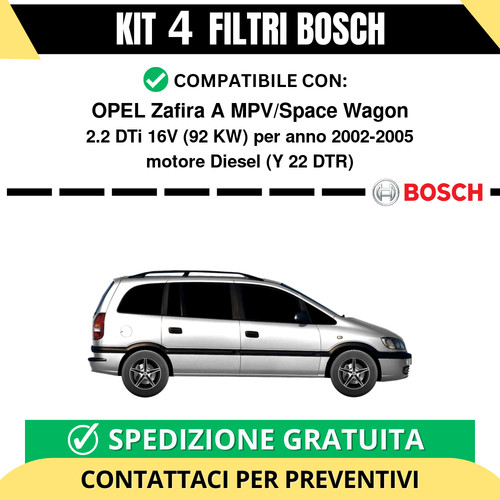 Kit bosch filtri - bosch,