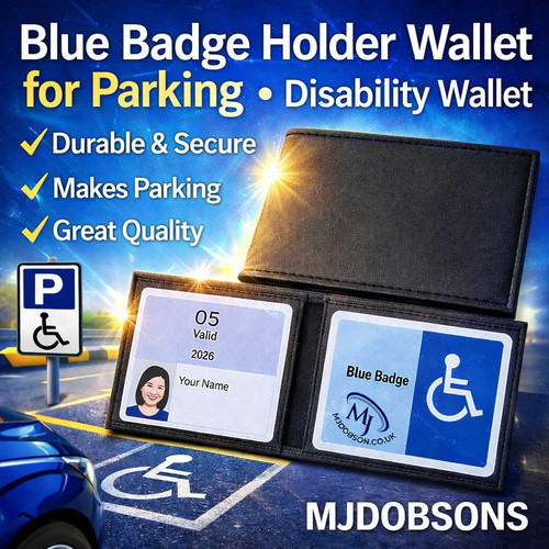 Porta badge blu per - , permesso