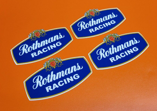 Adesivi rothmans racing logo - rothmans,