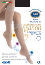 GAMBALETTO RIPOSANTE CABIFI MANON 140 DENARI CALZE ELASTICHE COMPRESSIONE FORTE