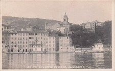 32-2) CARTOLINA FEZZANO PANORAMA GOLFO LA SPEZIA