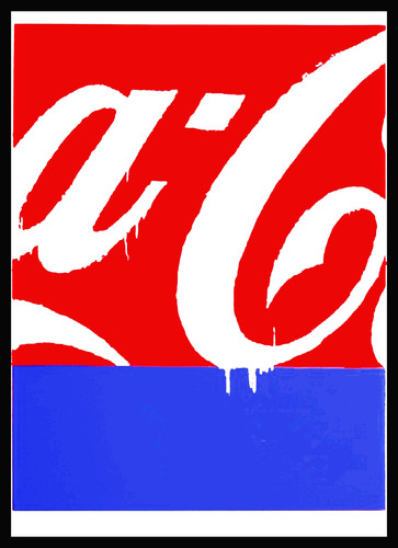 Mario schifano serigrafia - schifano- ,