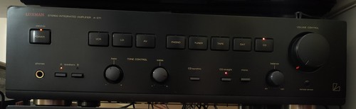 Luxman 371 amplificatore con - luxman, a-371