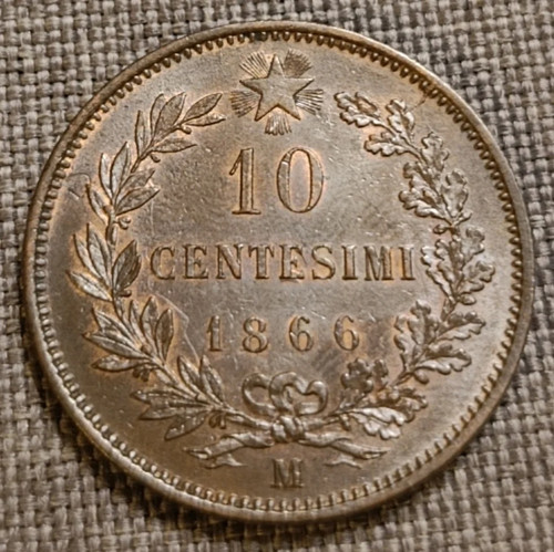 Centesimi 1866 milano - 10,