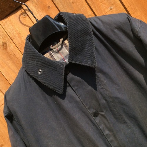 Giacca cerata blu - , vintage