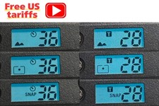 LCD Perfetto [N MINT+++ con Cinghia] Ricoh GR1s QD Nero Fotocamera Pellicola 35mm dal GIAPPONE