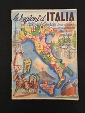 Le Regioni d'Italia Edizioni Bea Album Figurine non Completo