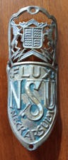 Fregio NSU FLUX bici bicicletta vintage patacchino stemma ORIGINALE !