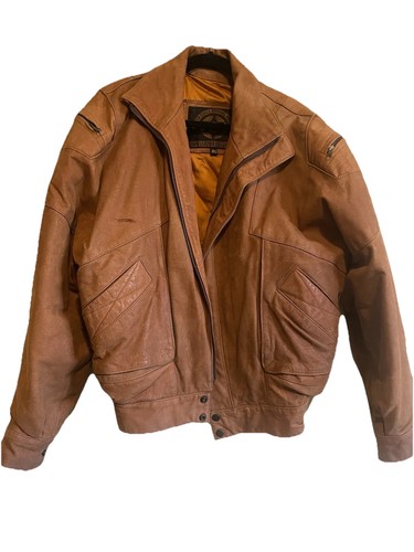Giacca moto vintage shaf pelle - giacca,