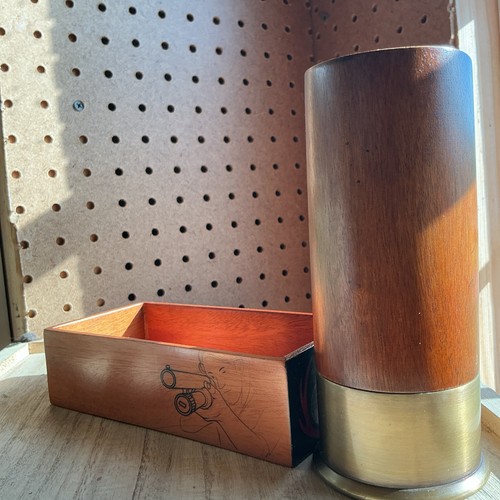 Portapenne alto legno - , guscio