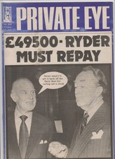 Private eye magazine issue - eye,