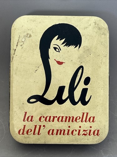 Scatola latta pubblicitaria - di,