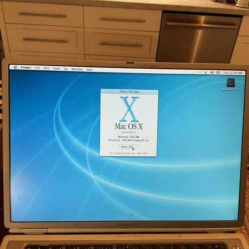 Apple powerbook titanium - apple, g4