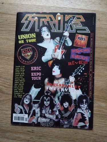 Kiss strike rivista - rivista, anno