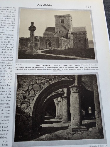 Argyllshire 1924 cattedrale - argyllshire,