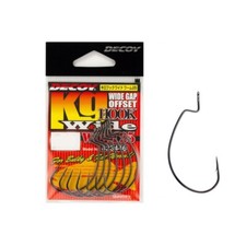 Decoy worm hook - hook, wide