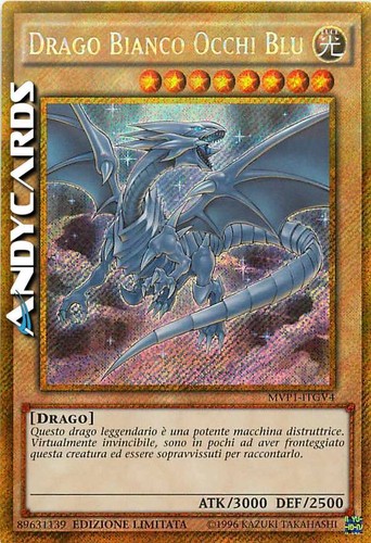 Drago bianco occhi blu - drago,