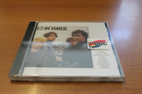 October cd sigillato - u2,