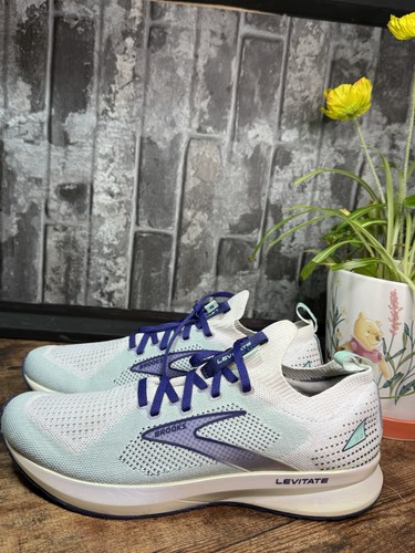 Brooks levitate bianco blu - brooks, 5
