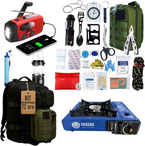Kit sopravvivenza completo - kit, di