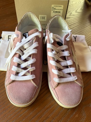 Camoscio rosa golden goose - camoscio,
