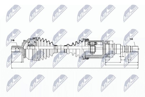 Nty albero motrice npw 020 - nty,