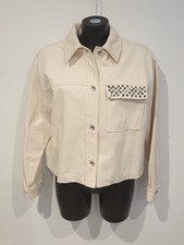 Giacca denim Zara donna taglia