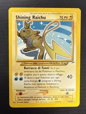 Pokémon Shining Raichu 111/105 Neo Destiny Italiano Vintage card