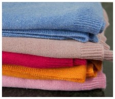 REGALO Sciarpa in maglia di cashmere scialle da viaggio per donna uomo Nepal Pashmina