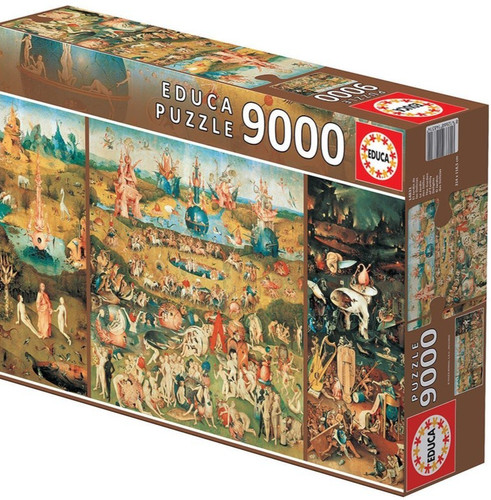 Nuovo puzzle educa - 9000, pezzi