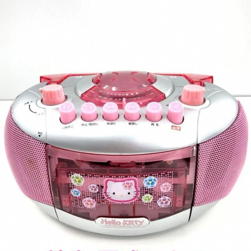 Radio cassette hello kitty - radio,