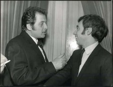Foto vintage Modugno e Umberto Bindi Sanremo 1967 Ft 35752 - Stampa 21x27 cm