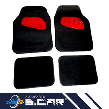 Set 4 Tappetini In Moquette