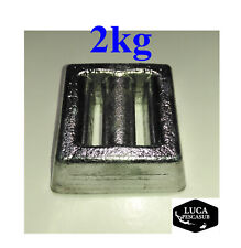 1 Piombo zavorra sub da 2 kg  - Totale 2kg