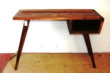 Scrittoio Scrivania Art Decò anni '30 legno teak india del sud