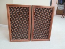 Two Pioneer Wooden Speakers