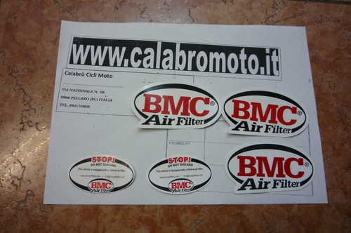 Adesivi bmc cinque pezzi - ,