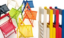 Sedia Pieghevole In legno Di