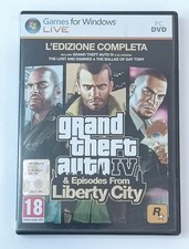 GTA GRAND THEFT AUTO IV EPISODES FROM LIBERTY CITY EDIZIONE COMPLETA ITALIANO V