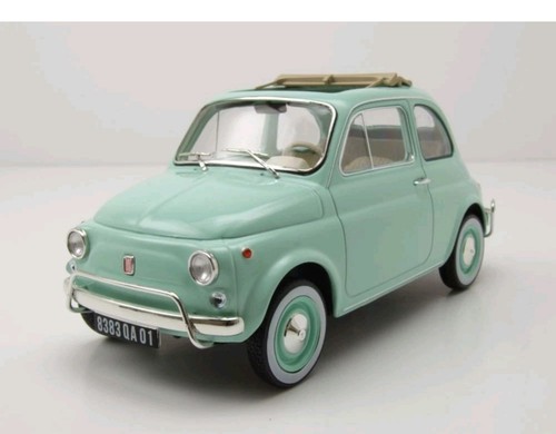 Fiat 500 1968 bleu pastel - 1968,