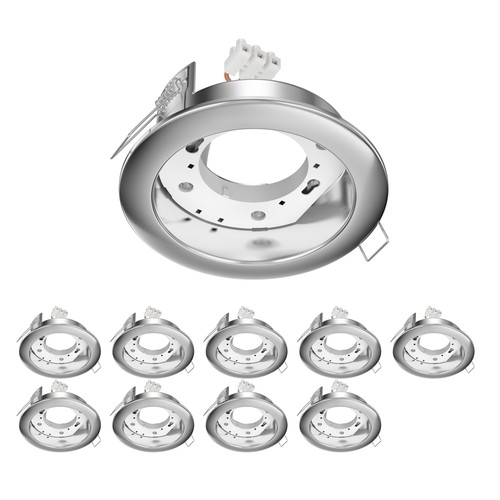 10x plafoniera incasso zobe - 10x,