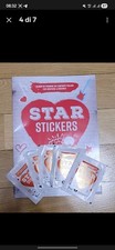 6 ALBUM FIGURINE STARSTICKERS + CIRCA 360 pacchetti di figurine