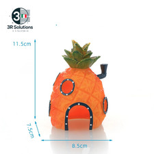 6 Pezzi Di Spongebob Decorazione per Acquario Cartoon Acquario Decorazioni per B