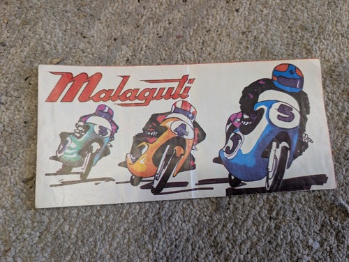 Brochure malaguti vintage - brochure,