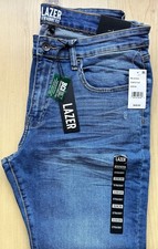 Jeans uomo denim blu Lazer