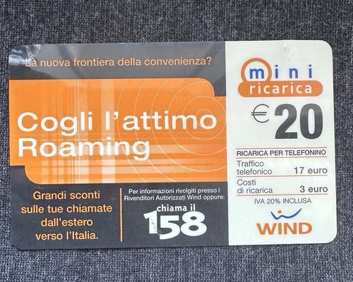 Carta telefonica wind - ⭐️carta,