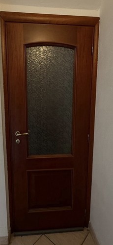 Porta interna legno marrone - legno,