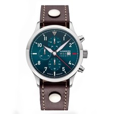 Orologio da polso Junkers Cockpit W33 9.14.03.12 cronografo vetro zaffiro data