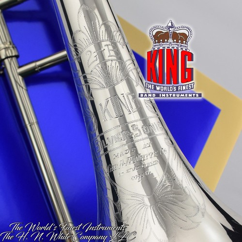 Trombone argentato king n - king, h.