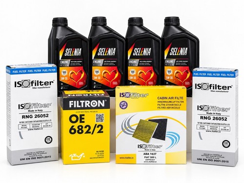 Kit completo tagliando - kit, fiat